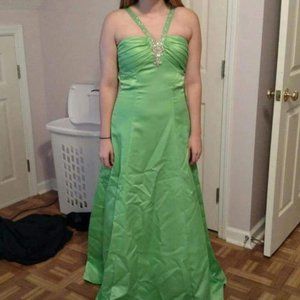 Lime Green Prom Dress